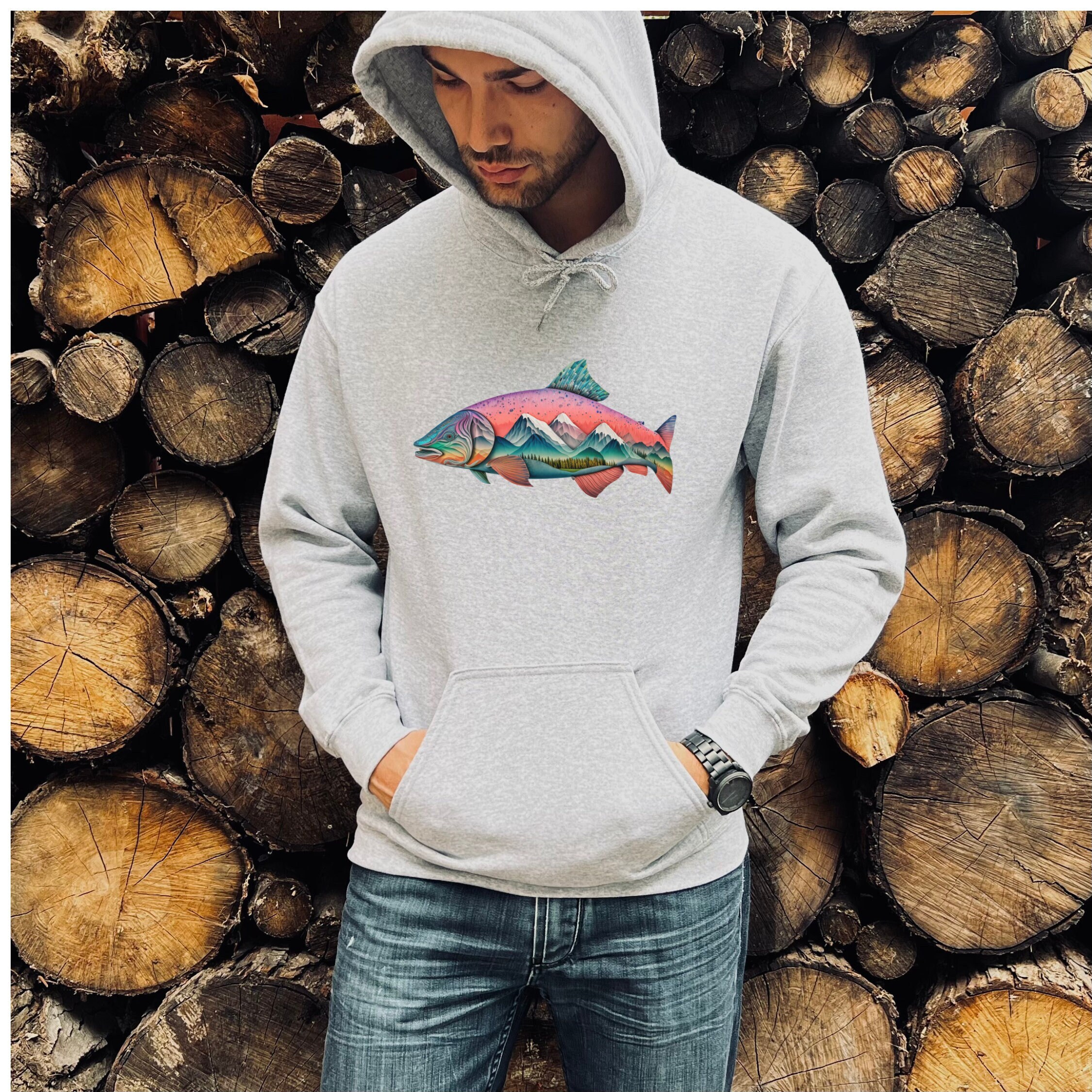 Salmon Sweatshirt 