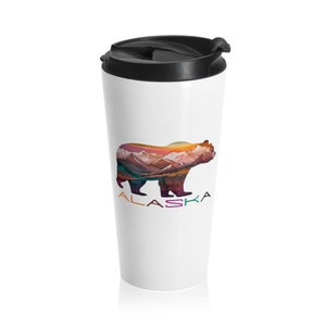 Alaska Cruise Stainless Steel Travel Mug