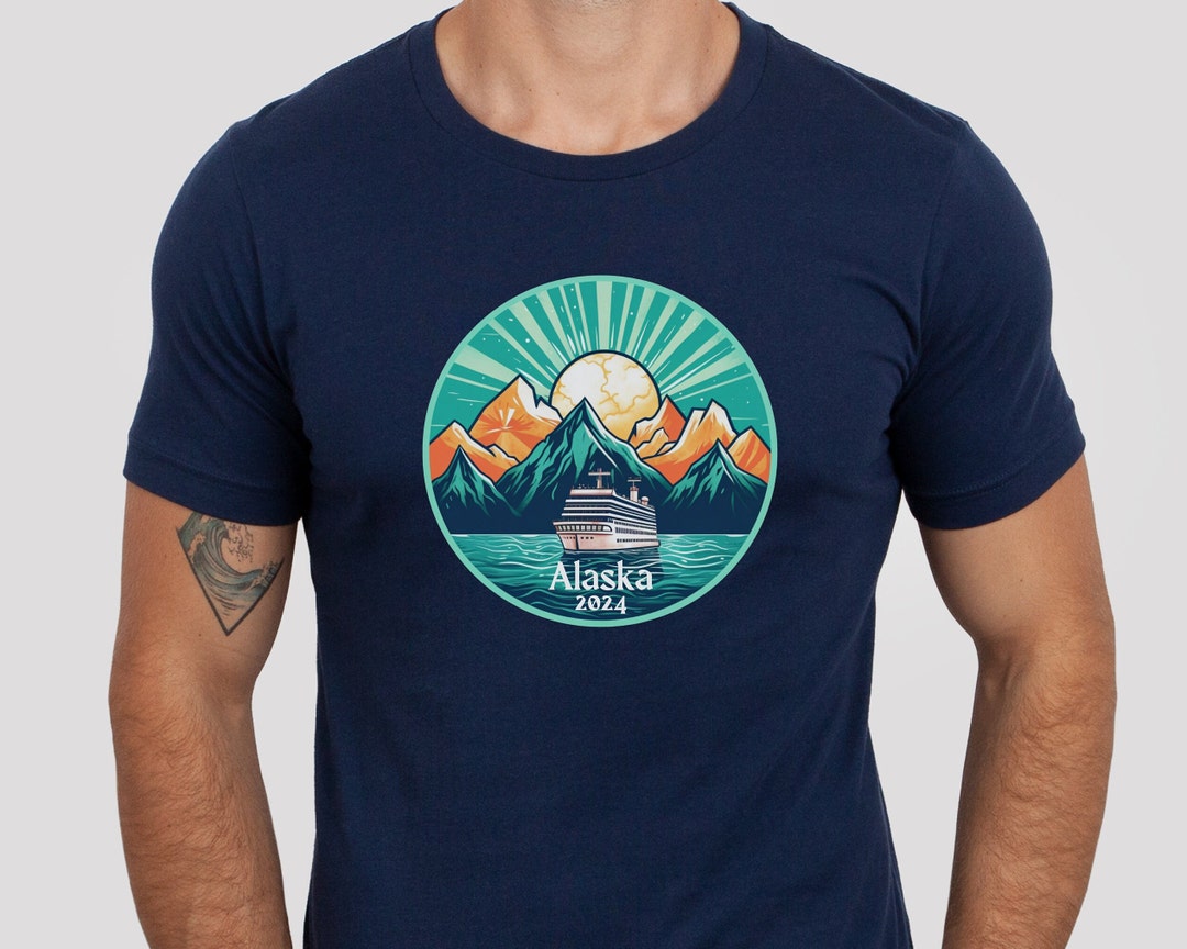 Alaska 2024 Unisex Tee, Alaska Cruise Tshirt, Family Cruise Shirt 2024, Alaska Group Cruise