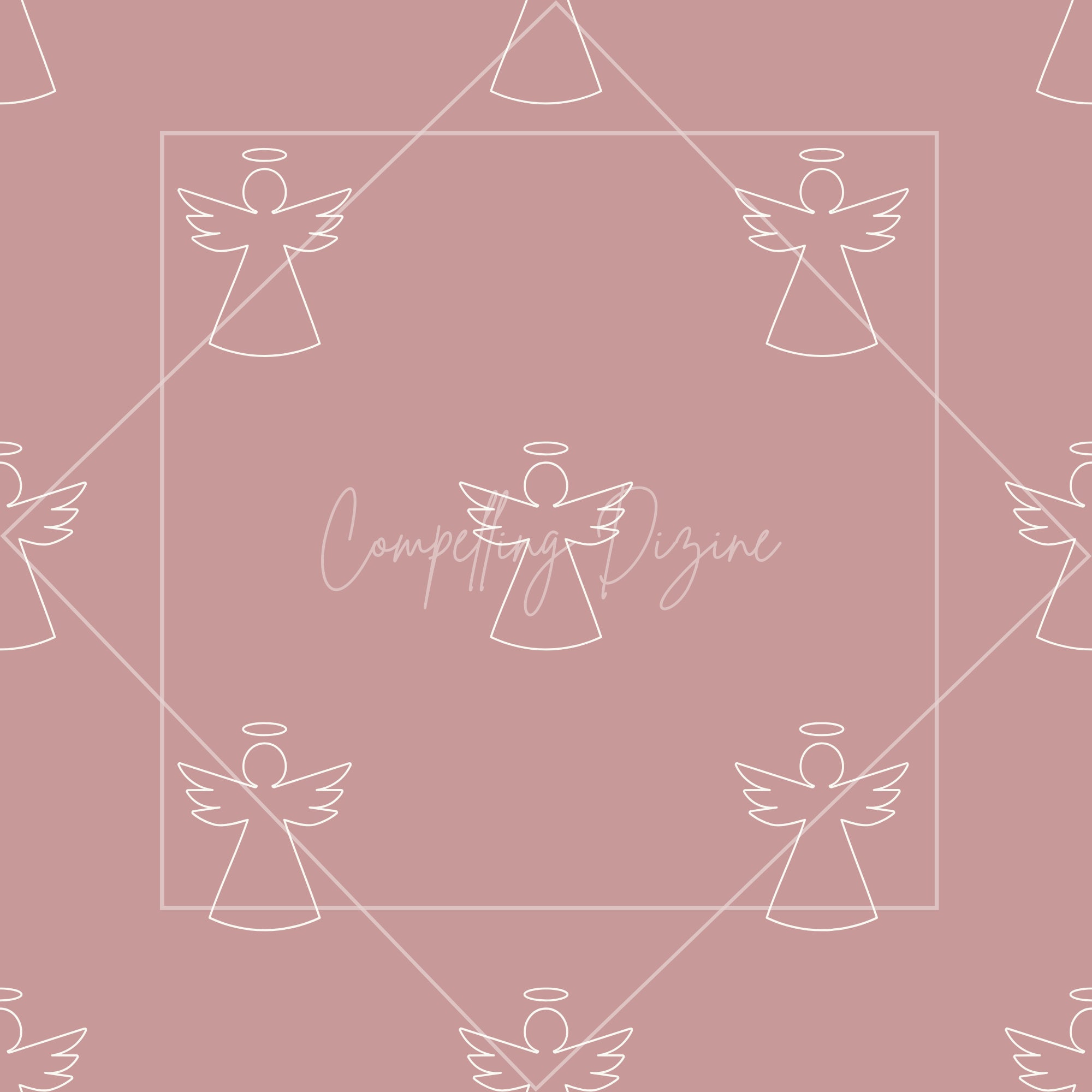 Angel Digital Patterns | Angels Seamless Paper | Blush Elegant Designs ...