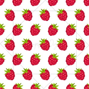 Berry Digital Patterns | Fruit Seamless Paper | Blueberry Scrapbook ...