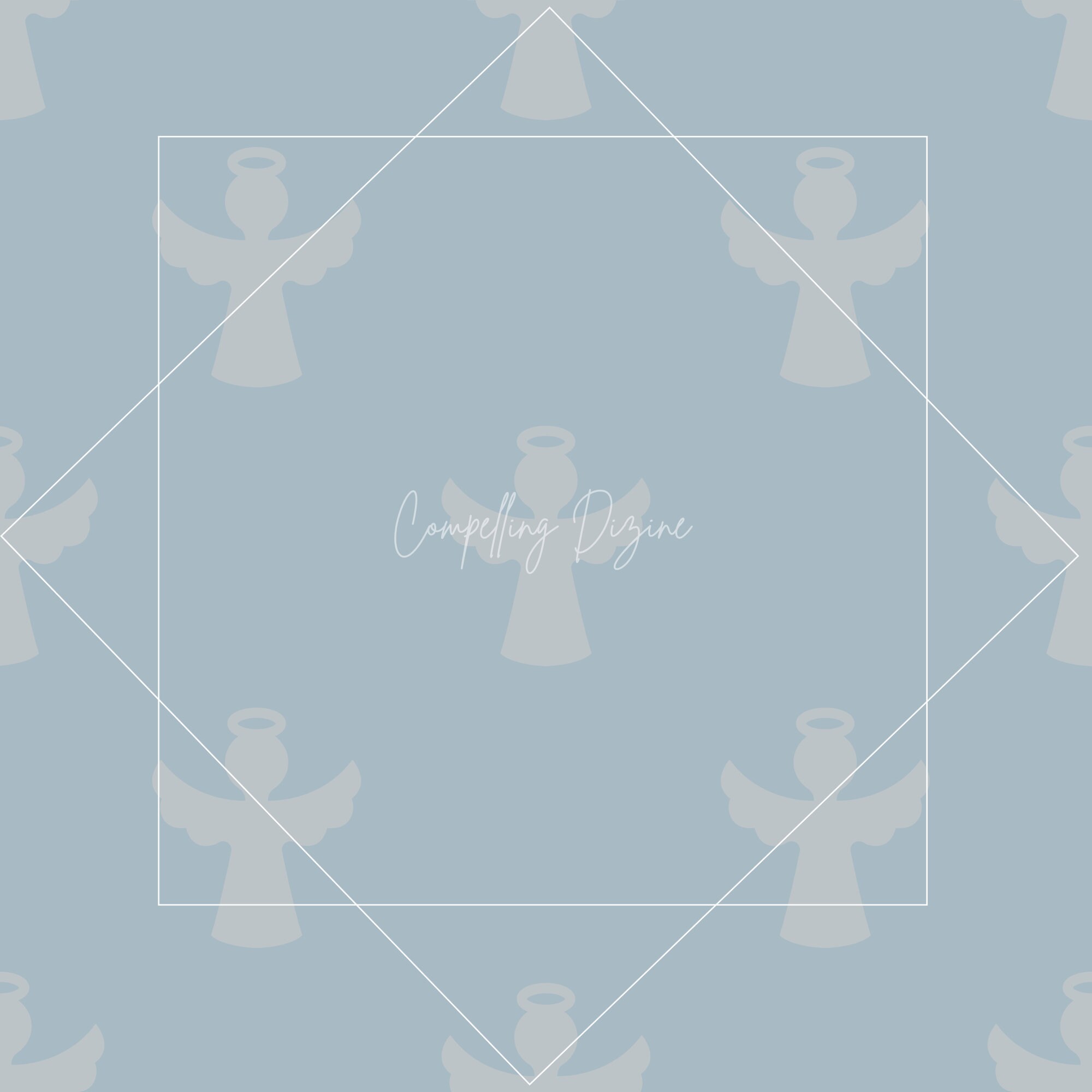 Angel Digital Designs | Angelic Seamless Patterns | Heavenly Image ...