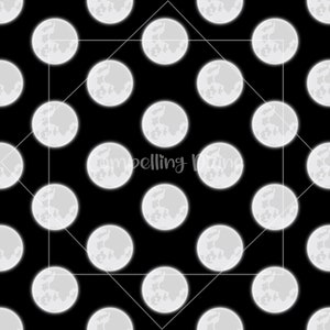 Halloween Digital Paper | Black & White Seamless Patterns | Ghosts ...