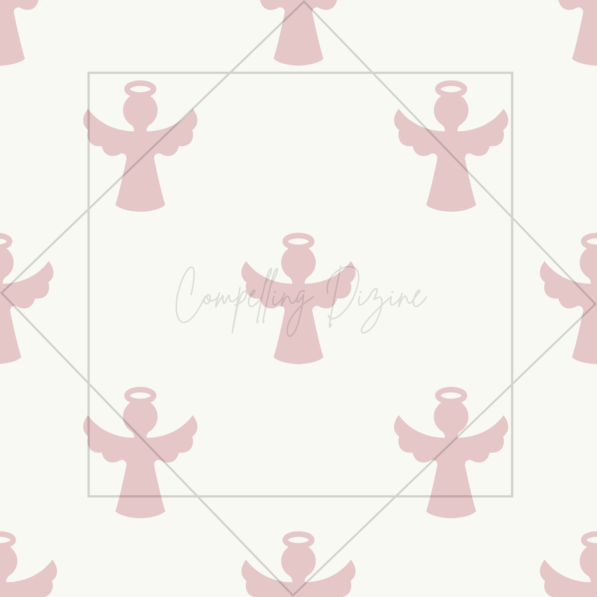 Angel Digital Patterns | Angels Seamless Paper | Blush Elegant Designs ...