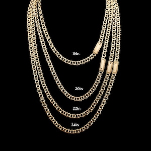 10K Gold Chino Chain, Real Gold Chain, Real Gold Chains for Men, 10K Chino Mens Chain, Gift for Him, Real Gold Chino Chain