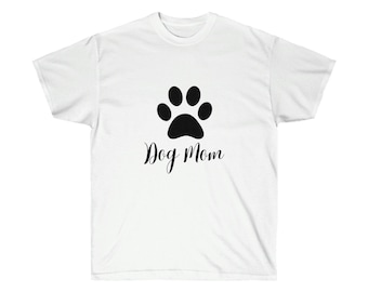 Natural Fiber Dog Mom Unisex T-Shirt