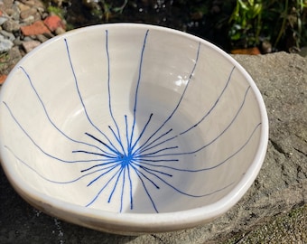 Handmade Bowl with lines