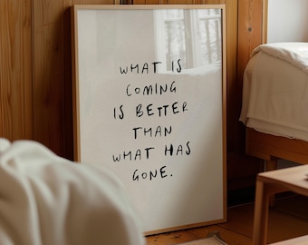Impresión de cita inspiradora, afirmación positiva, arte de pared, póster motivacional inspirador, tipografía, decoración moderna para el hogar, regalo