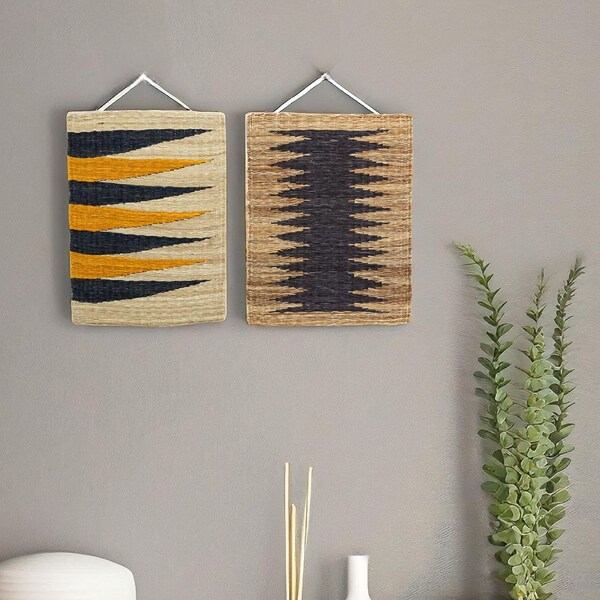 Woven Wall Art - Etsy - Woven Fabric Wall Art With Scandinavian Design For Nursery