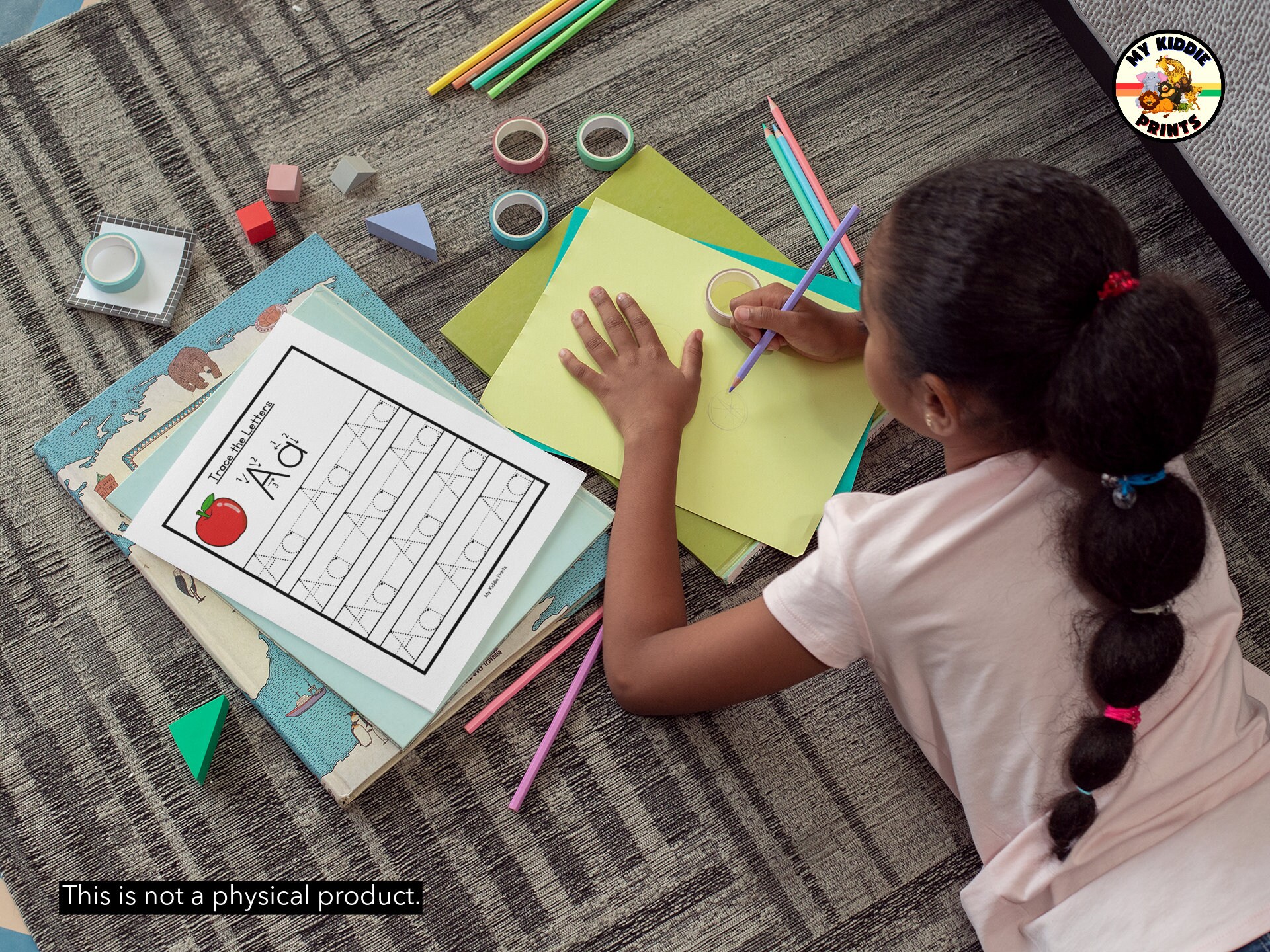 Kdg Learning Preschool Tracing Worksheet, 26 Printable Trace the Alphabet Worksheets ...