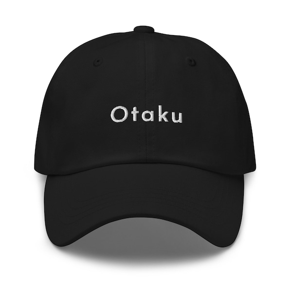 Otaku Dad Hat | Otaku Embroidered Hat | Otaku Hat Gift for Men and Women