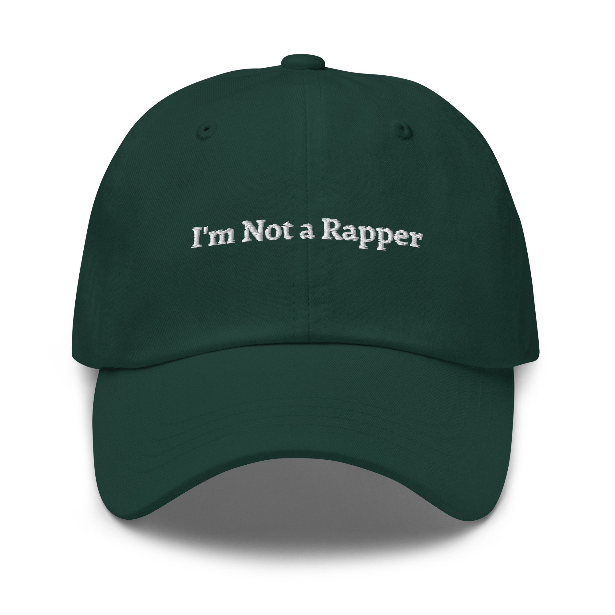 I'm Not a Rapper Cap I'm Not a Rapper Embroidered Hat I'm Not a Rapper Cap  I'm Not a Rapper Adjustable Hat -  Canada