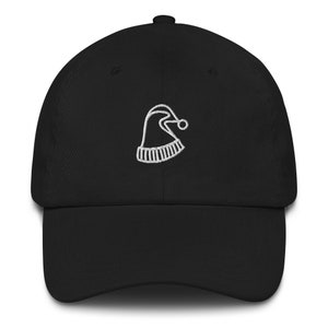 cute Christmas Hat | Christmas Embroidered Hat |santa hat | Unisex Dad Hat | Christmas Cap | Adjustable Baseball Cap | Christmas Lover Gift