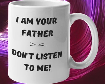 Soy tu padre, me escuchas, regalo del día del padre, papá, papá, abuelo, regalo por menos de 20 dólares, regalo de cumpleaños, regalo para papá, abuelo