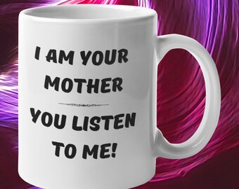 Soy tu madre, solo escúchame, regalo del día de la madre, mamá, mamá presente por menos de 20 dólares, mamá, regalo de cumpleaños, regalo para mamá, mamá, abuela