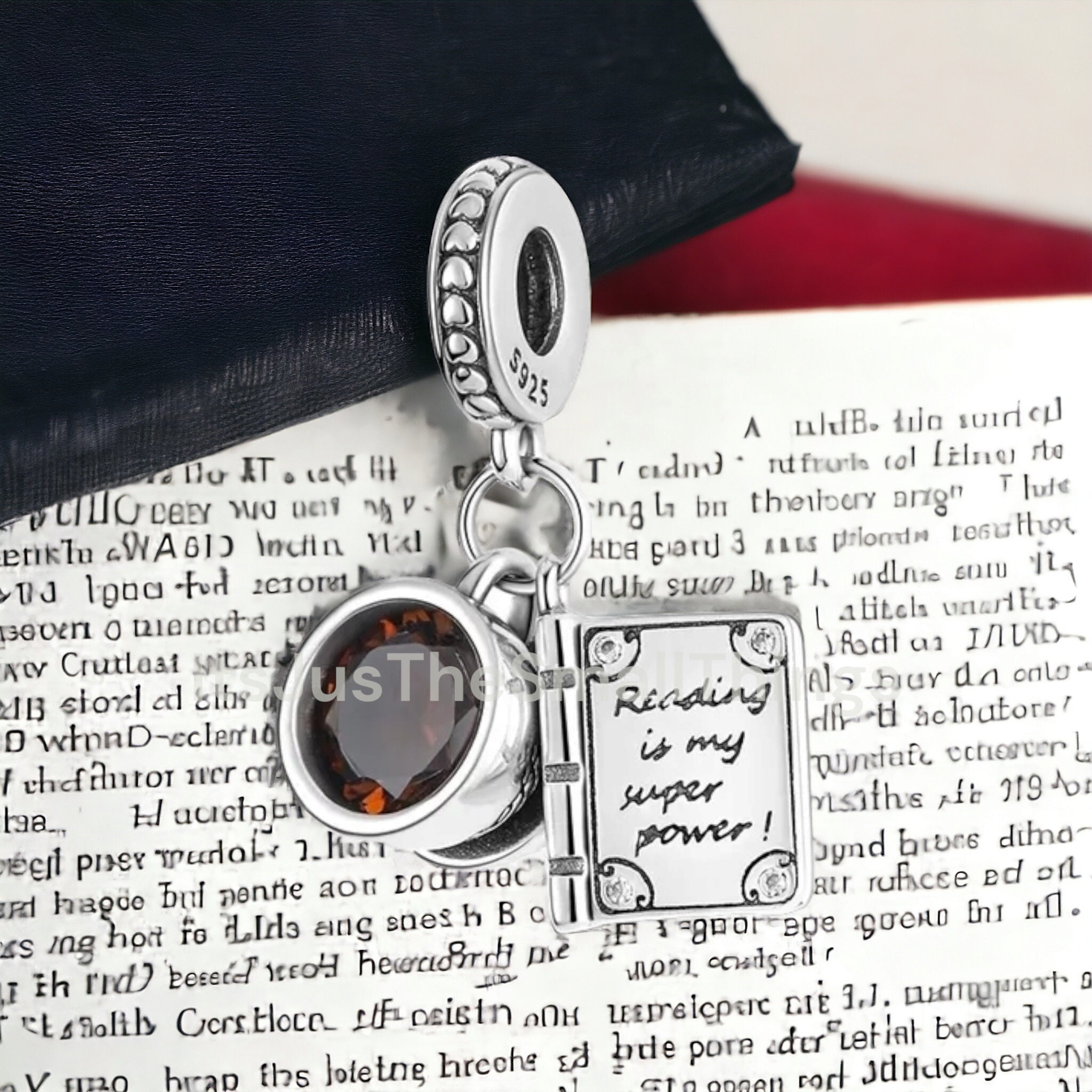 Custom Miniature Book Charm