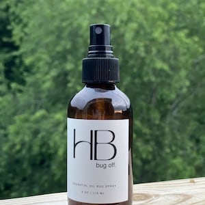 Essential Oil Bug Spray All Natural