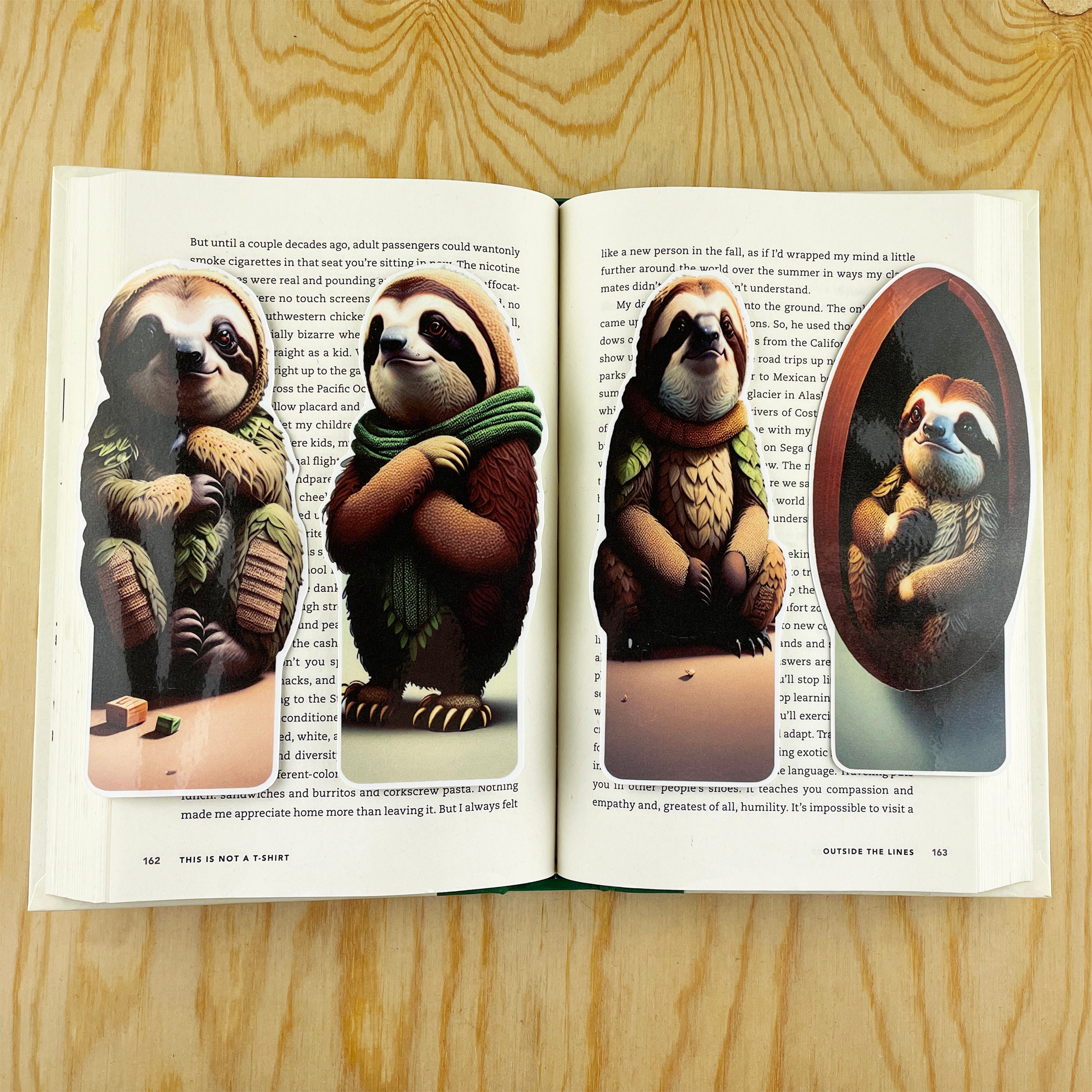 Sloths Bookmark Kit - 9346252011724