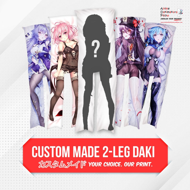 Dakimakura Split Two Legs Anime Custom Body Pillowcase Etsy UK