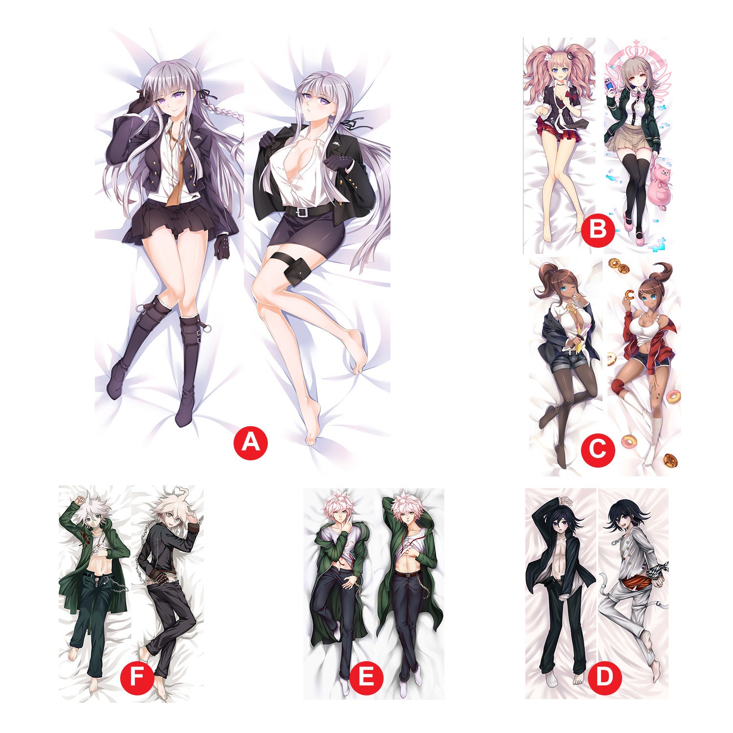 Male Anime Pillow - Etsy Male Anime Pillow - Etsy