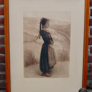 Etching by Lucien Pénat