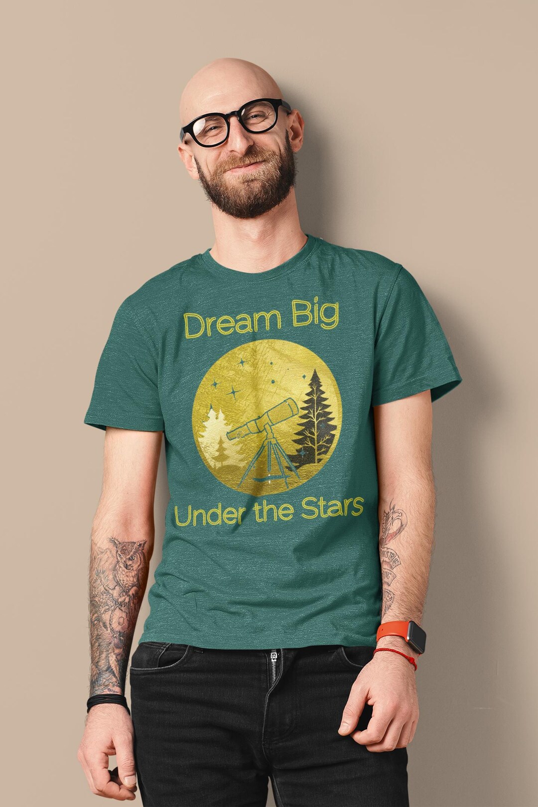 90’s Astronomy All Over Print T-Shirt main image 0