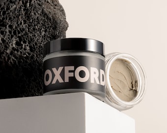 Pomada de argila para cabelo com textura