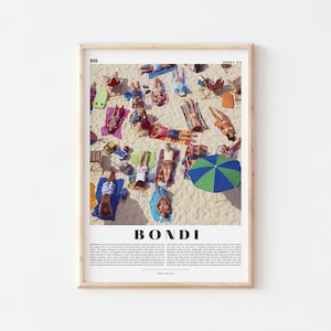 Bondi Beach Print, Australia, Beach Print, Bondi Print, Gallery Wall Set, Colorful Poster, Travel Poster, Travel Set Print, Beach Wall Art