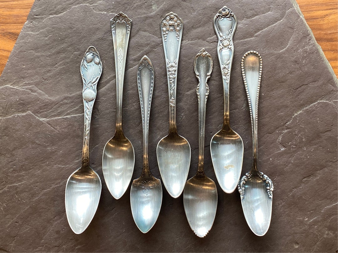 Lot of Citrus Grapefruit Narrow Spoons Narrow Bowls Vintage Etsy