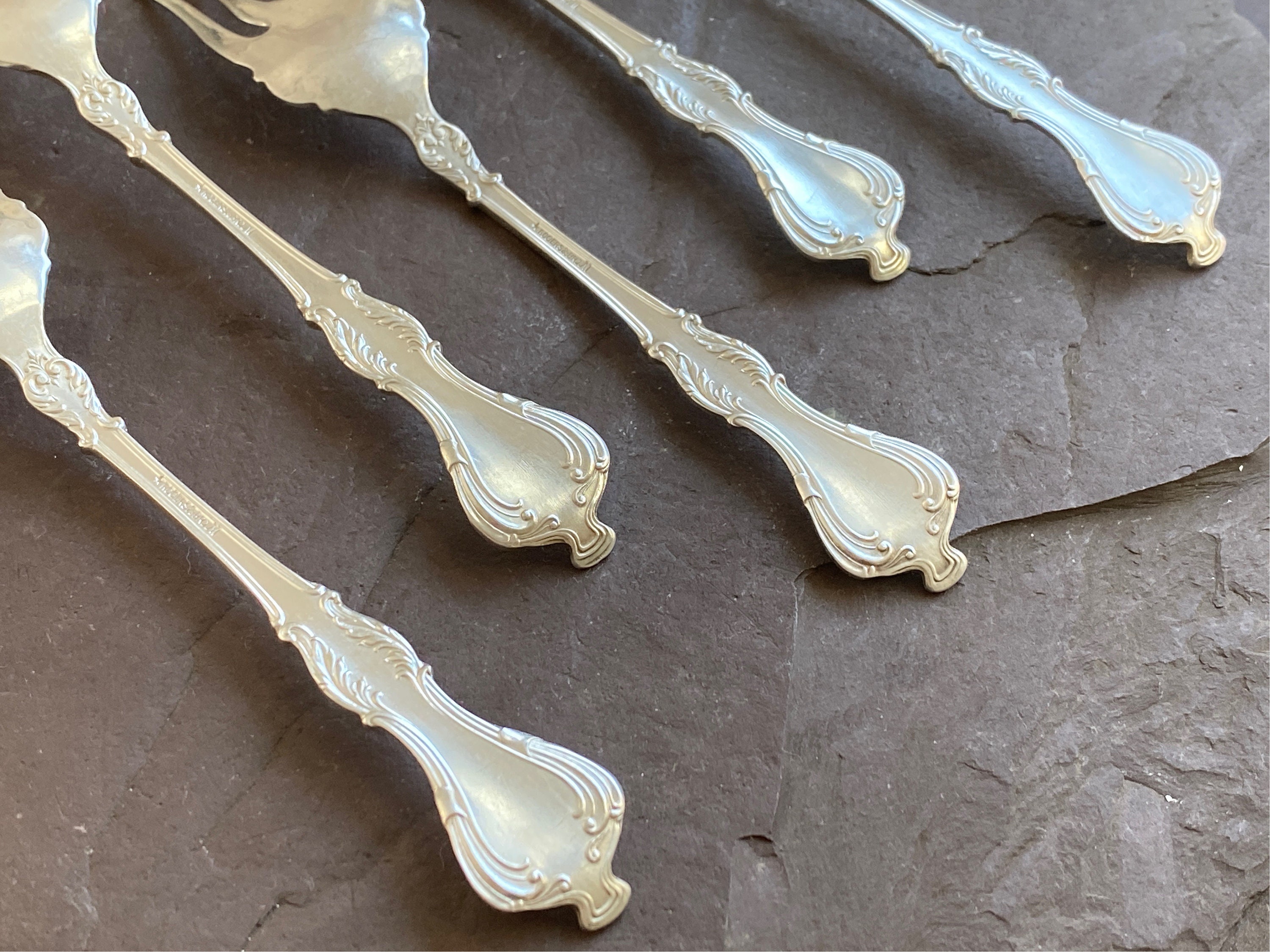 Rogers & Bro A1 CREST 1906 Antique Silver Plate Set of Four