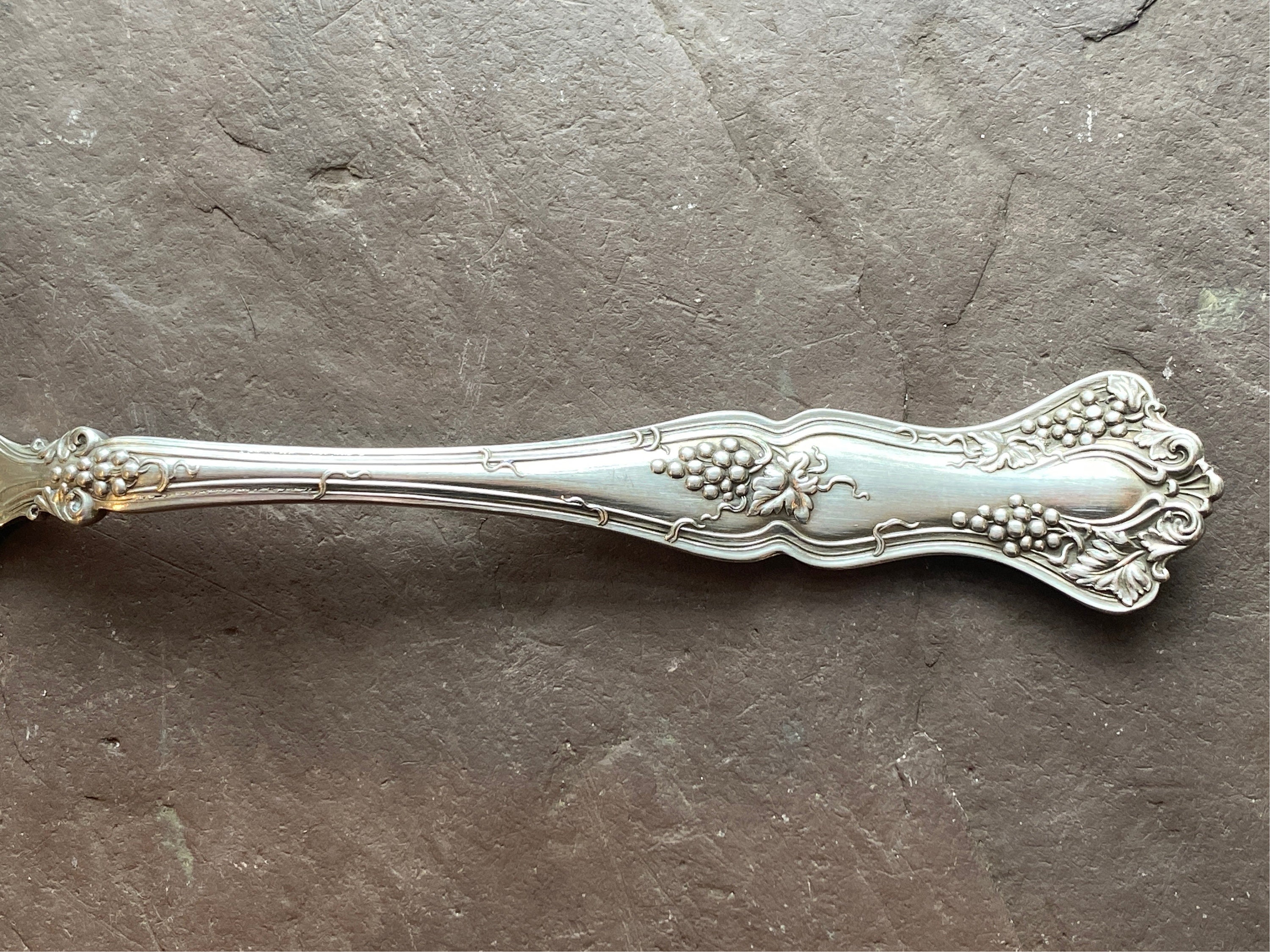 1847 Rogers Bros A1 VINTAGE 1904 Antique Silver Plate Chipped Beef Fork