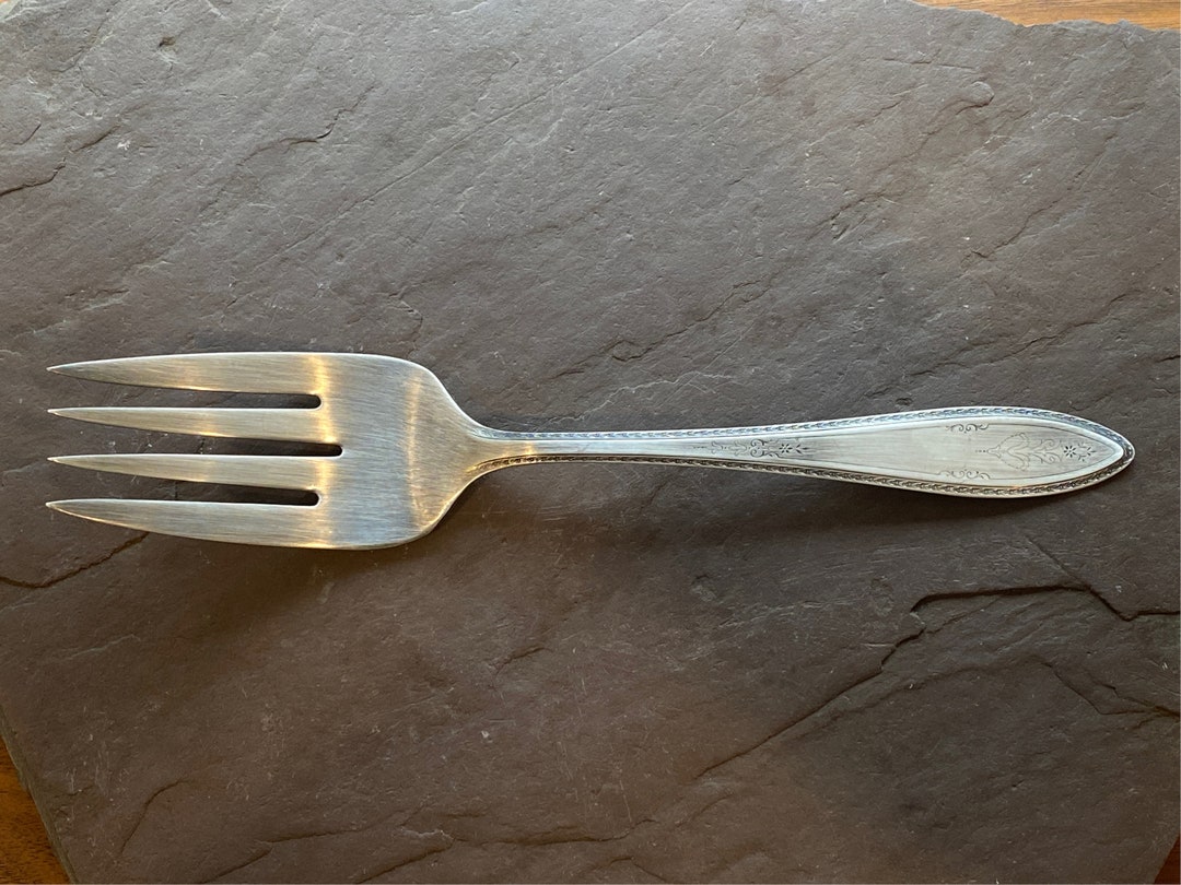 1847 Rogers Bros ARGOSY 1926 Silverplate Cold Meat Fork Etsy
