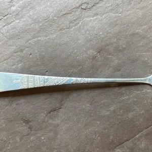 WM Rogers & Son AA CORONET 1882 Antique Silverplate Mustard or Condiment Spoon Unique Vintage Gift for Collector New Home or Wedding Rare