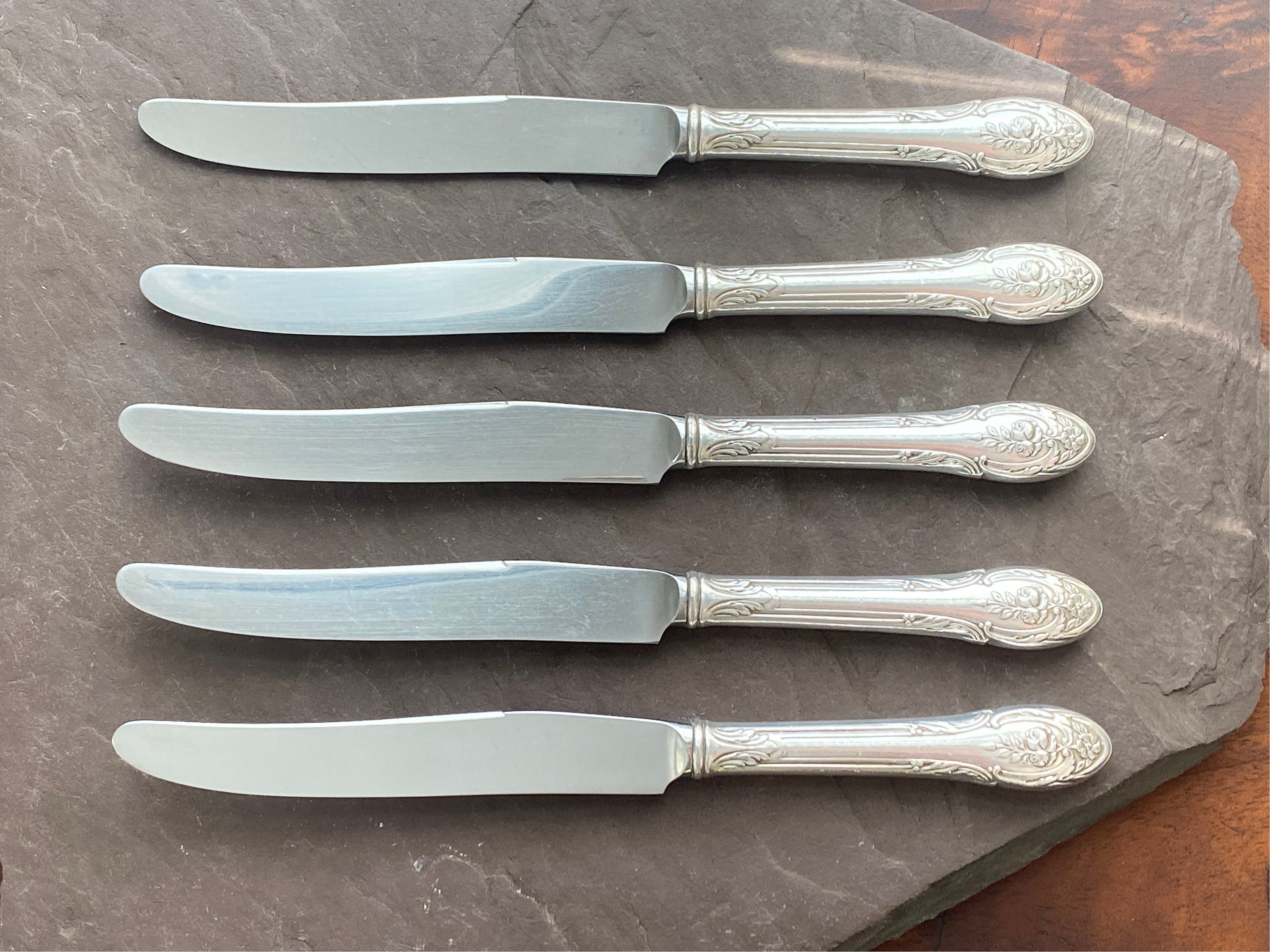Gorham rosebud flatware deals