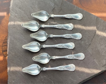 1847 Rogers Bros A1 BERKELEY 1892 Lot of Vintage Silverplate Grapefruit Spoons Orange Citrus Breakfast Great for Antique Mix and Match