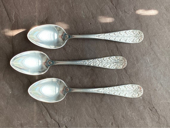 Rogers and Hamilton Acanthus 1886 Silverplate Tiny Small 4