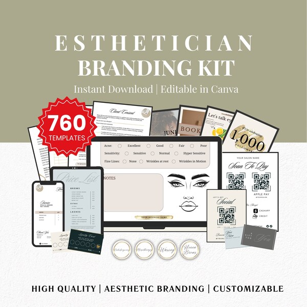 Esthetician Business Plan Template Etsy Esthetician Business Plan Template Etsy