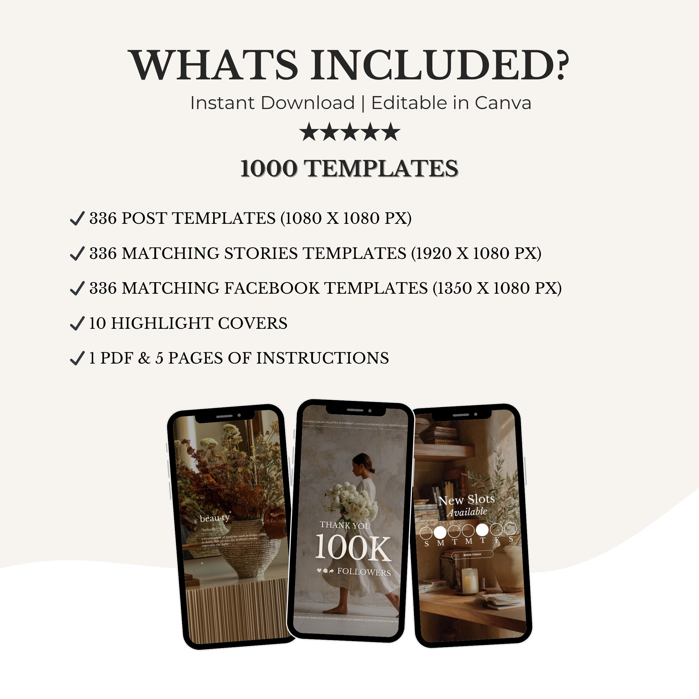 Interior Designer Instagram Templates | Canva Social Media Posts ...