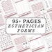see more listings in the Esthetician Forms Bundle section