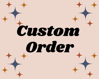 New Custom Order For Esthetician Only Purchase If you Have Contacted me Prior