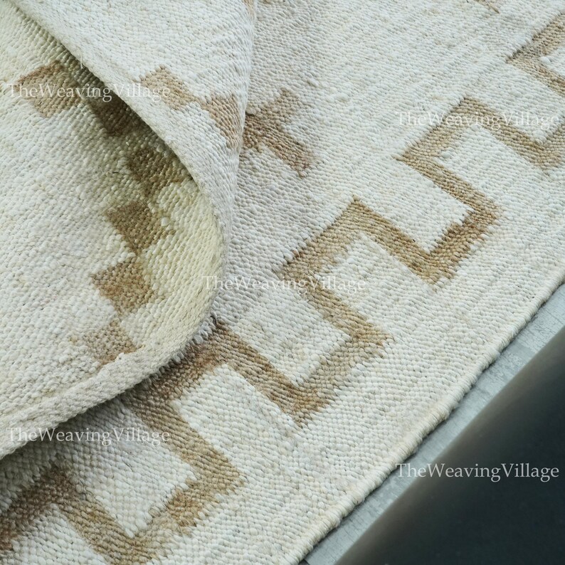 Hemp Jute Area Rug, Natural Fiber Woven Textured Rug, Modern Jute Rug ...
