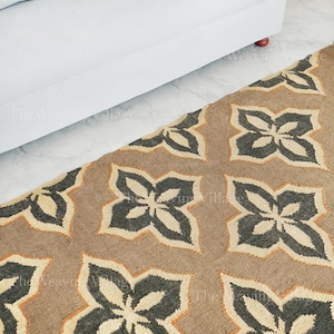 Handmade Kilim Carpet, Decorative Flatweave Rug, Kilim Dhurrie Rug, Living Room Carpet, Boho Rustic Home Decor, Navajo Kilim Rug, Floor Rug