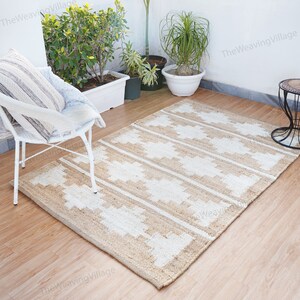 Jute Runner Rug, Natural Jute Rug, Boho Jute Rug, Hemp Jute Rug, Custom Size Rug, Jute Area Runner , Bohemian Jute Rug, Home Decor