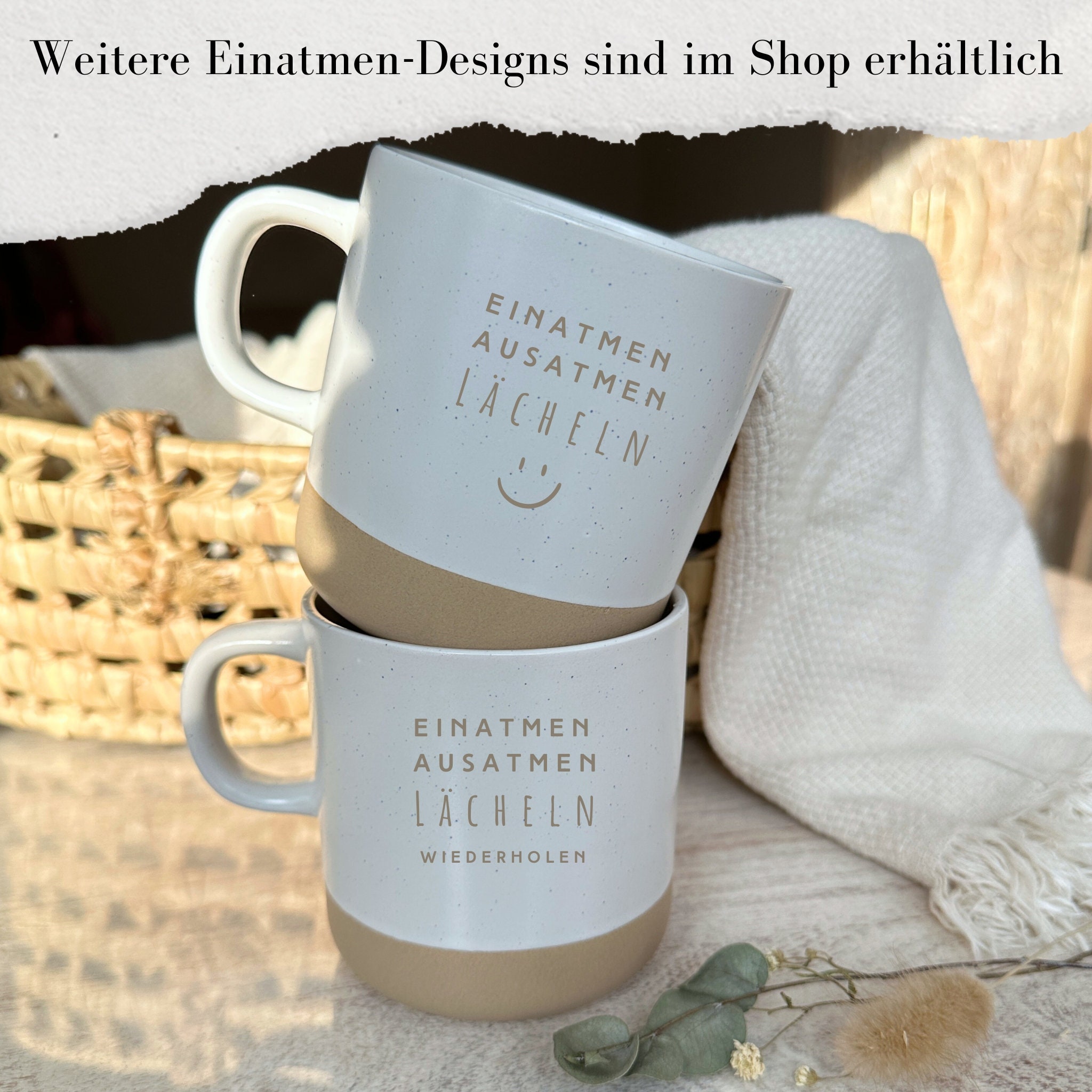Personalisierte Geburtstags-Tasse – Weiße Keramik, 360 Ml, Mit Gravur Von Name & Jahr