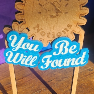 You Will Be Found Dangle Earrings - Stud Earrings - Dear Evan Hansen - Musical Theatre