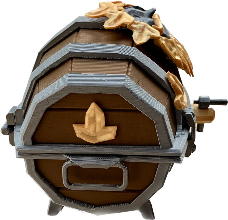 Sea of Thieves Chest Replica 3D Print Treasure Chest Chest of a