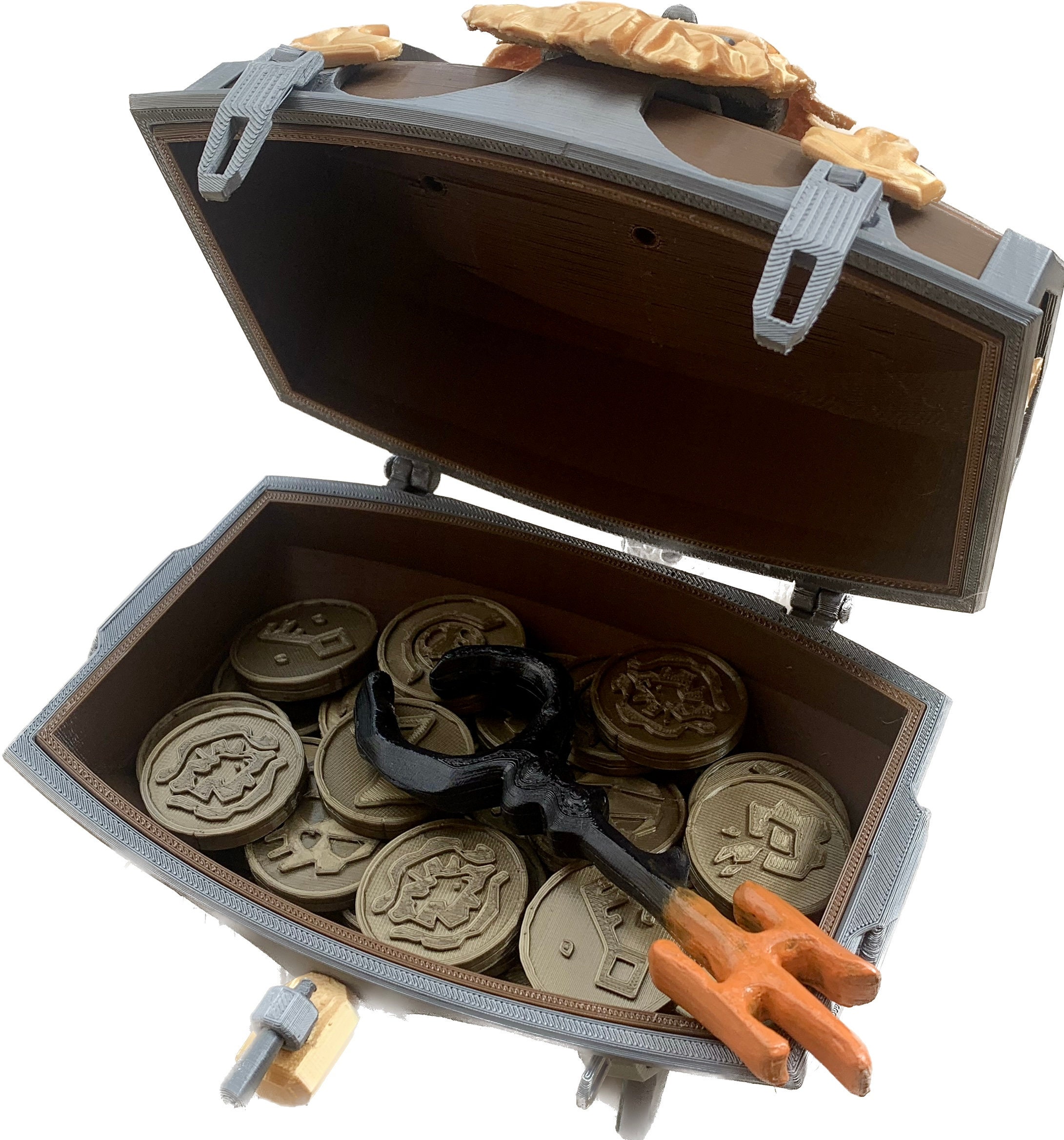 Sea of Thieves Chest Replica 3D Print Treasure Chest Chest of a