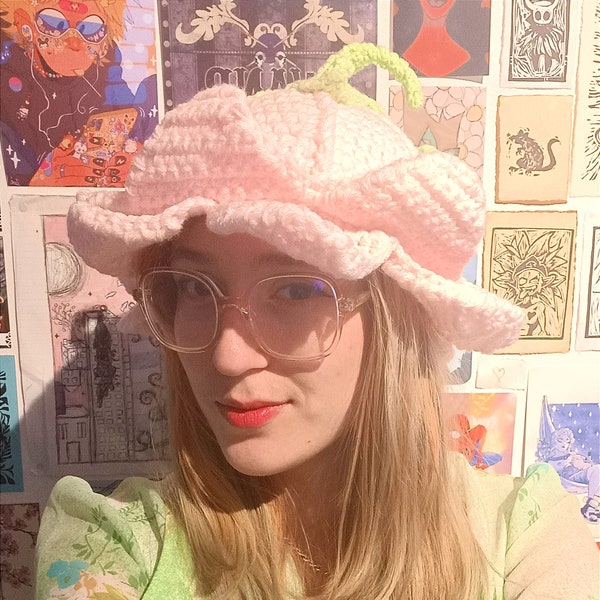 PRECOMMANDE - Chapeau Fleur