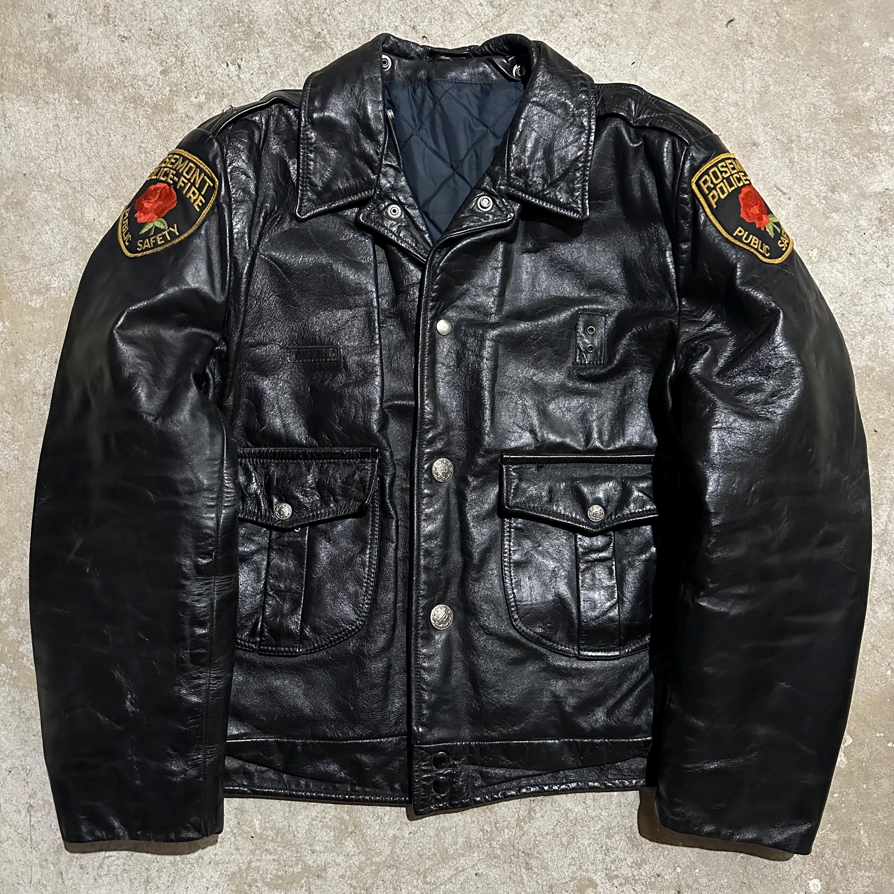 RALPH EDWARDS 1960年代POLICE ライダースジャケット古着 1960s Police Jacket - Etsy