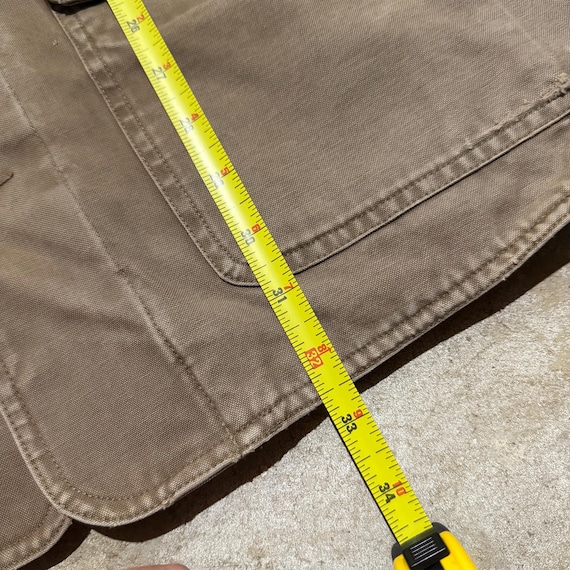 Vintage 90’s Gap Basic Brown Canvas Jacket Utilit… - image 9